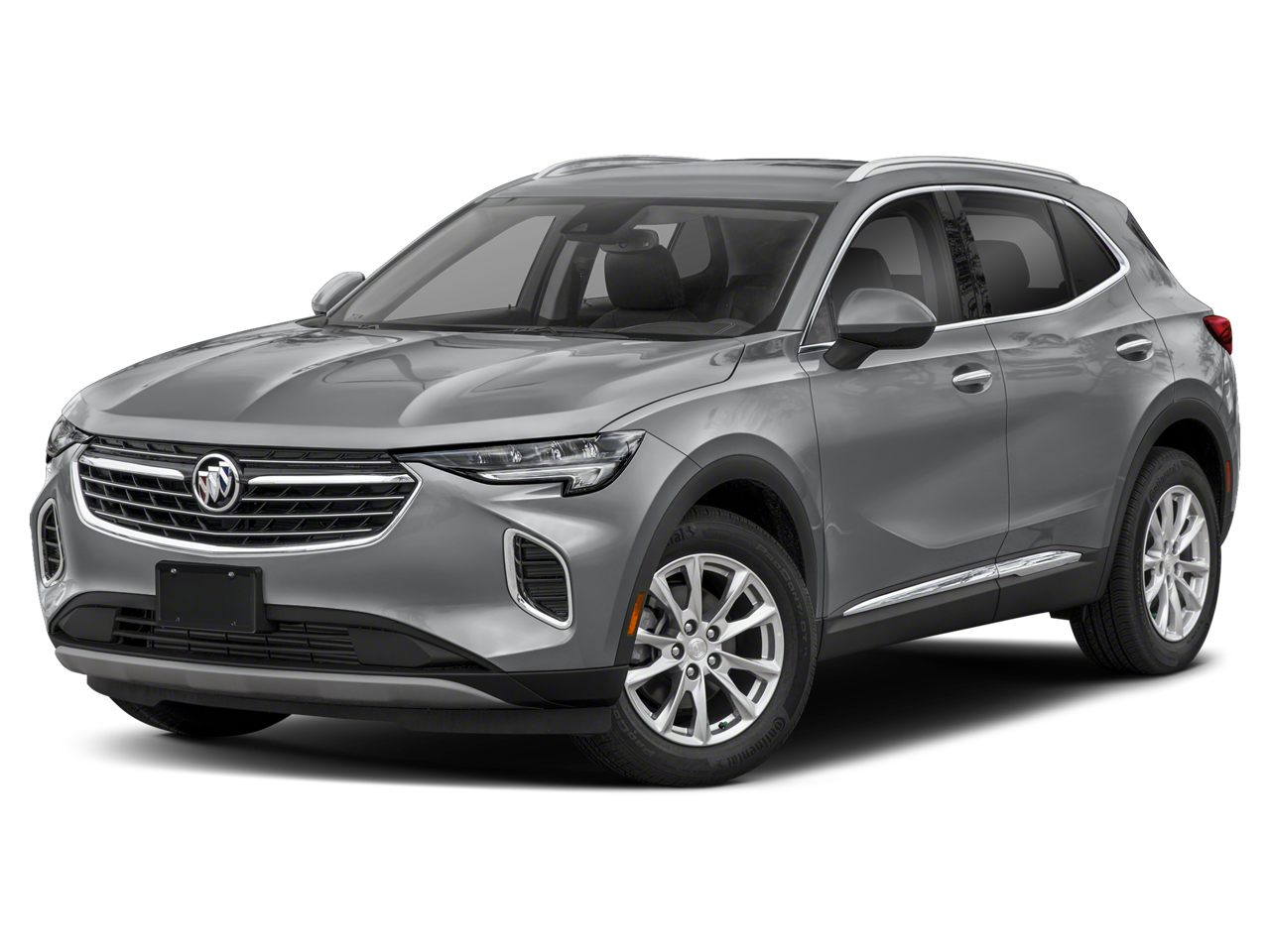 2023 Buick Envision Avenir in Moonstone Gray Metallic — front three-quarter view